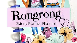 *NEW* Rongrong Skinny Planner Flip Through