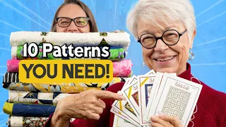 Top 10 MOST POPULAR Quilt Patterns of 2023!