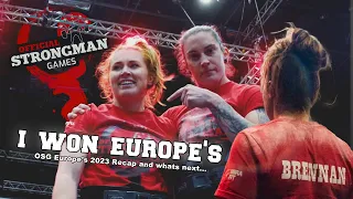 I'M BACK-  I WON EUROPE'S STRONGEST WOMAN!