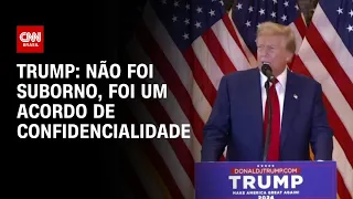 Trump: “Não foi suborno, foi um abordo de confidencialidade” | BRASIL MEIO-DIA