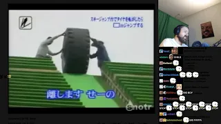 Forsen // Japanese Tire Ski Jump