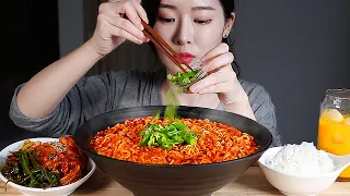 ASMR THE SPICIEST KOREAN RAMEN NOODLE SOUP (9,413 SHU) MUKBANG Eating Show