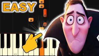 Hotel Transylvania 4 100% EASY PIANO TUTORIAL