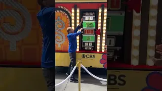 BOB gets to spin the PRICE IS RIGHT wheel.