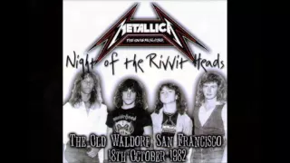 Metallica Live San Francisco, CA 18/Oct/1982