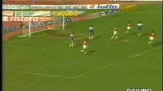 Pescara 4-5 Milan - Campionato 1992/93