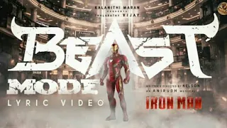 BEAST MODE - (FULL VIDEO SONG)-IRON MAN VERSION🤖| BEAST |THALAPATY VIJAY|USE HEADPHONES| @AWVROASTER