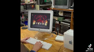 Mac G4 Cube test