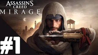 Assassin's Creed Mirage Walkthrough Gameplay Part 1 – PS5 No Commentary
