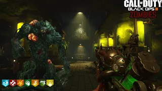 ZETSUBOU NO SHIMA HACIENDO EL EASTER EGG EN SOLO "A REGAR PLANTICAS" | BLACK OPS 3 ZOMBIES