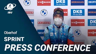 World Cup 21/22 Oberhof: Men Sprint Press Conference