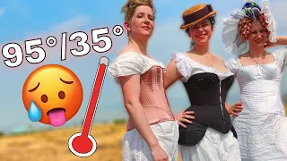 How Hot Are Victorian Corsets & Clothes? 🔥 Using *Science* to Bust Historical Clothing Myths 🔥