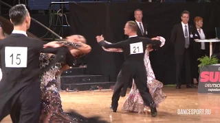 Evgeny Sveridonov - Angelina Barkova RUS | English Waltz | 1/16 WDSF GrandSlam Standard | GOC 2017