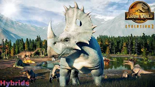 Valley of the hybrids - Jurassic world evolution 2 Secret Species Pack