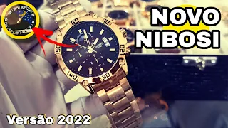 🏆 RELÓGIO NIBOSI, (NOVO), LANÇAMENTO 2022