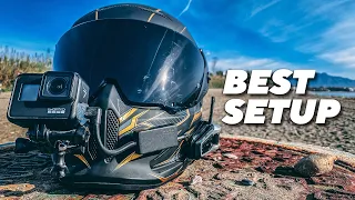 How to Get the Best Motovlog Helmet Setup ... EVER