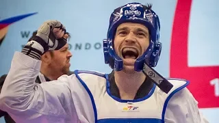 Aaron Cook (MDA) vs Denys Voronovskyy (UKR). European Taekwondo Championships Kazan-2018