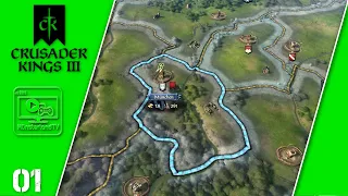 Crusader kings 3 ▶01 👑 Der lange weg zum Kaiser ⚔️ München [deutsch] 🤴 crusader kings III