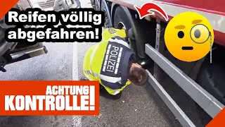 Kein Verständnis für ABGEFAHRENE Reifen! Wer ist verantwortlich?| Kabel Eins | Achtung Kontrolle