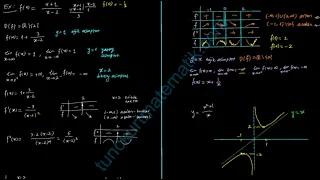 Calculus Türev Grafik Çizimi | 1,2.Türev Testi, Asimptotlar (Genel Matematik)