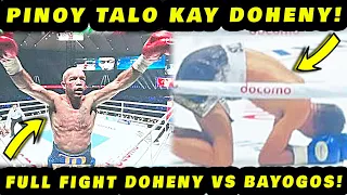 BREAKING: TJ DOHENY VS BRYL BAYOGOS FULL FIGHT! PINOY TALO KNOCKOUT SA UNDERCARD NG INOUE VS NERY!