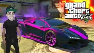 قراند 5 : سيارتي الجديدة و اقتحمت المطار العسكري في GTA V !! 🔥👌