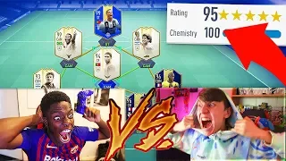 TOTS 195 FUTDRAFT WORLD RECORD CHALLENGE vs xDUTTINHO - FIFA 19