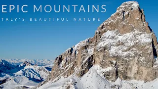 The epic Italian mountains by Drone - 4K / 5K 60FPS aerial video