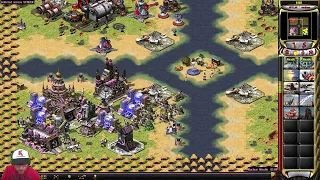 ⭐ Epic Almost endless Game in Funny Big Map X4 Online Multiplayer 4 players Free for All Red Alert 2