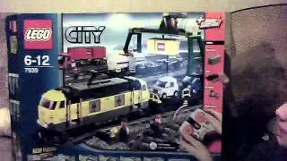 Lego city cargo train review 7939