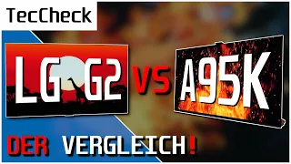 LG G2 evo vs. Sony A95K: Der Vergleich! | Ausstattung & Bildqualität | Welcher OLED-TV ist BESSER?