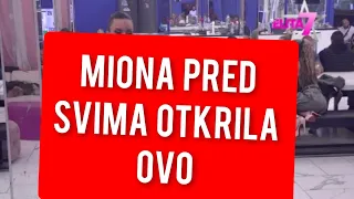 MIONA PRED SVIMA OTKRILA OVO - TOTALNA NEVERICA