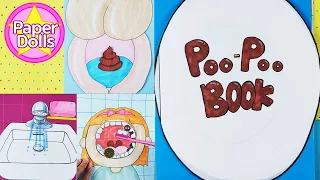 DIY] POO POO QUIET BOOK / Wash Your Hands