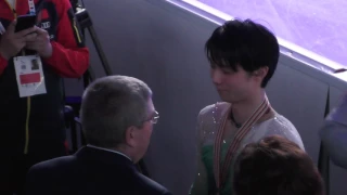 Yuzuru  Hanyu ♡ World  2017 ♡ After  the  Victory  ceremony ♡ 羽生結弦