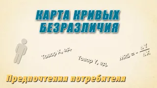 Карта кривых безразличия | Предпочтения потребителя