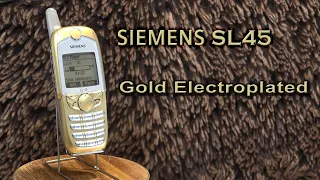 Siemens SL45 - Electroplated Gold