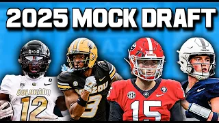 WAY Too Early 2025 NFL Mock Draft