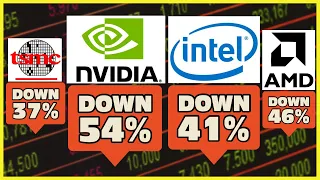 Chip Stock CRASH | Is It Time To BUY TSM NVDA INTC AMD & QCOM?