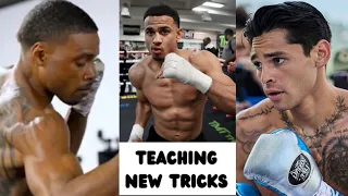 ERROL SPENCE TEACHING RYAN GARCIA HOW TO THROW HIS FAVORITE BODY PUNCHES TO DEFEAT ROLLY ROMERO