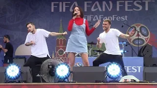 Карина Хвойницкая - "Не отменяй" (FIFA Fan Fest 26.06.2018)