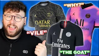 RANKING THE PSG x JORDAN KITS! 🇫🇷