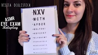 [ENG SUB] Italian ASMR ♥ EYE EXAM Doctor Roleplay