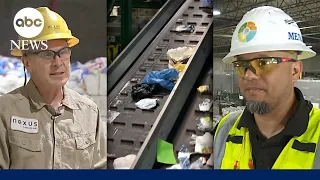 Inside America's plastic bag recycling problem | Nightline