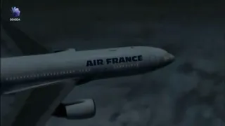 Air France flight 447 - crash animation 2