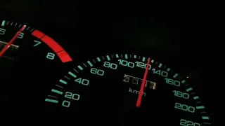 Honda Prelude bb2 100-200 km/h acceleration (H23A2)