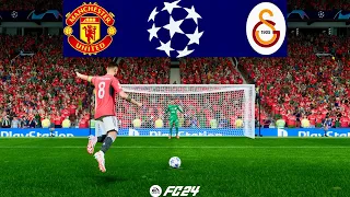 EA Sports FC 24 | Manchester United vs Galatasaray | UEFA Champions League