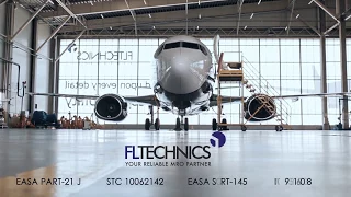 Boeing B737-524 corporate jet conversion to VIP business jet by FL Technics