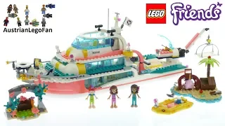 Lego Friends 41381 Rescue Mission Boat Speed Build