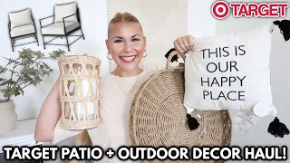 *HUGE* Target Patio Decor Haul | Patio Decorating Ideas | Studio McGee + Hearth & Hand Summer Decor