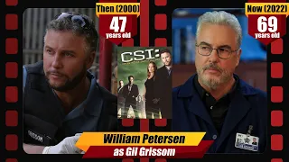 CSI: Crime Scene Investigation (2000-2015) Cast THEN and NOW (2022)